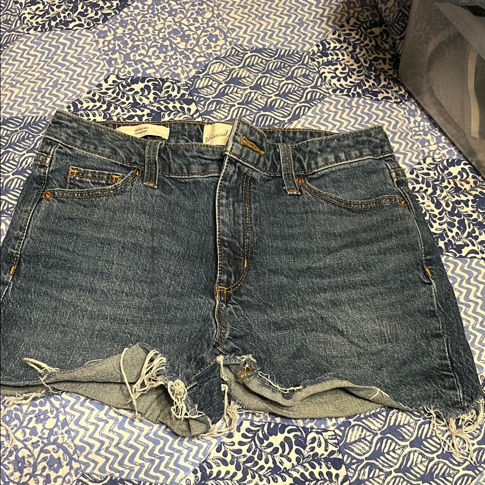 Universal Thread Distressed Blue Jean Shorts